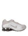 Nike Woman Sneakers Grey Size 4 Synthetic Material In Gray