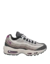 Nike Air Max 95 Suede And Mesh Sneakers In Grey