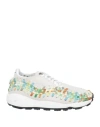 Nike Woman Sneakers Light Grey Size 11.5 Leather, Textile Fibers