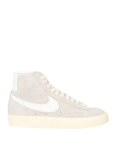 Nike Woman Sneakers Light Grey Size 8 Leather