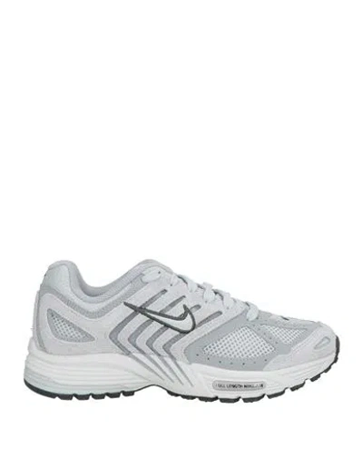 Nike Woman Sneakers Light Grey Size 8 Textile Fibers In Gray