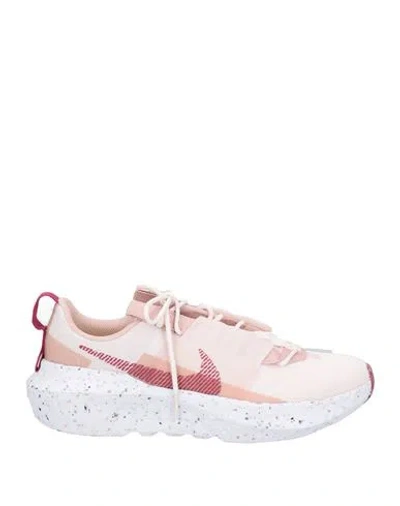 Nike Woman Sneakers Light Pink Size 7 Textile Fibers