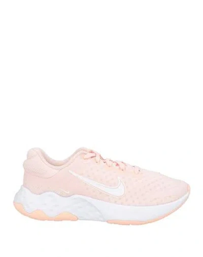 Nike Woman Sneakers Light Pink Size 7.5 Textile Fibers
