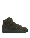 Nike X Billie Eilish Woman Sneakers Dark Green Size 6.5 Textile Fibers In Green