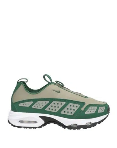 Nike Woman Sneakers Military Green Size 7 Textile Fibers