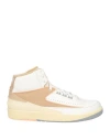 Nike Wmns Air Jordan 2 Retro Sneakers Sunset Haze In Off White