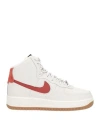 Nike Blazer Mid '77 "red Stardust" Sneakers In Off White