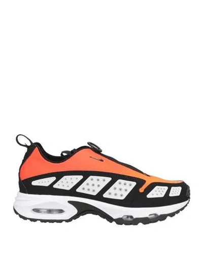 Nike Woman Sneakers Orange Size 7.5 Textile Fibers