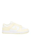 Nike Woman Sneakers Pastel Yellow Size 7.5 Textile Fibers