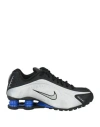 Nike Woman Sneakers Silver Size 7.5 Synthetisches Material In Multi