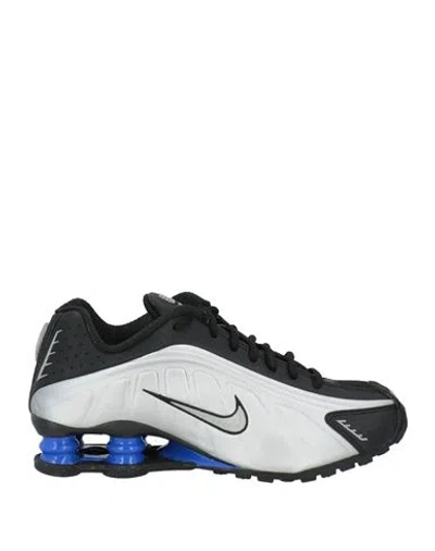Nike Woman Sneakers Silver Size 7.5 Synthetisches Material In Multi
