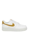 Nike Air Force 1 "white/gold/silver" Sneakers In White