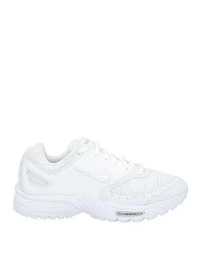 Nike Woman Sneakers White Size 8 Textile Fibers
