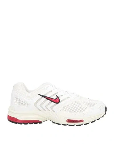 Nike Woman Sneakers White Size 8 Textile Fibers
