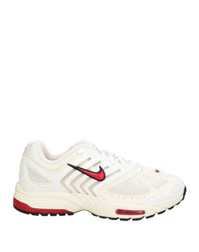 Nike Woman Sneakers White Size 8 Textile Fibers, Rubber