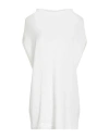 Nike Woman T-shirt Ivory Size L Cotton In White