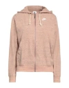 Nike Woman Sweatshirt Light Brown Size Xl Cotton, Polyester In Beige