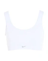 Nike Woman Top Lilac Size L Nylon, Elastane, Polypropylene, Polyamide
