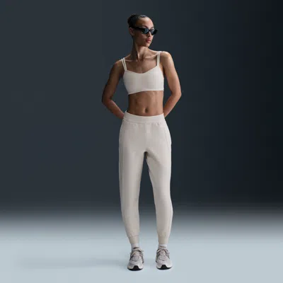 Nike Women's 24.7 Impossiblysoft Dri-fit Mid-rise Jogger Pants In Brown