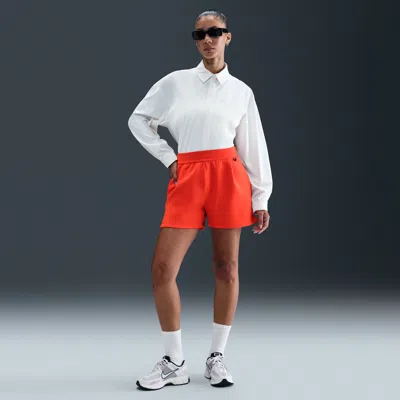 Nike Women's 24.7 Impossiblysoft Dri-fit Mid-rise Loose 4" Shorts