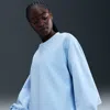 Nike Women's 24.7 Impossiblysoft Dri-fit Oversized Crew-neck Top In Blue