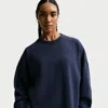 Nike Impossiblysoft Dri-fit Oversize Sweatshirt In Blue