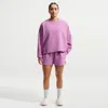 Nike Women's 24.7 Impossiblysoft Dri-fit Mid-rise Loose 4" Shorts In Purple