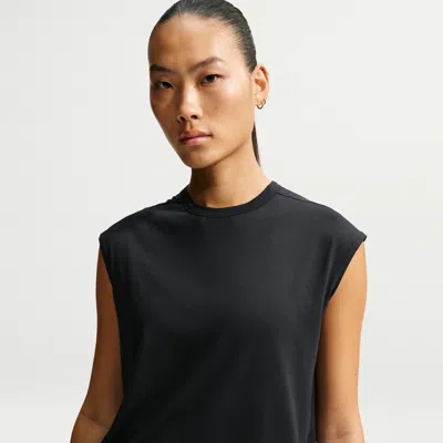 Nike Women's 24.7 Impossiblysoft Light Dri-fit Tank Top In Black