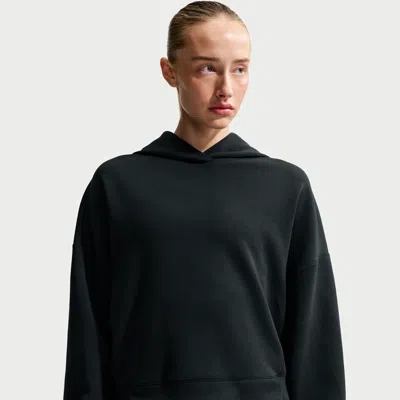 Nike Women's 24.7 Impossiblysoft Pullover Hoodie In Black