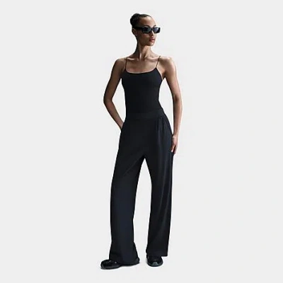 Nike Women's 24.7 Perfectstretch Dri-fit High-rise Wide-leg Pants In Black
