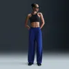 Nike Women's 24.7 Perfectstretch Dri-fit High-waisted Loose Wide-leg Pants In Blue