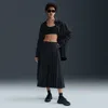 Nike Women's 24.7 Perfectstretch Dri-fit Pleated Skirt In Black/black