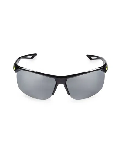 Nike Women's 67mm Shield Sunglasses In Gray