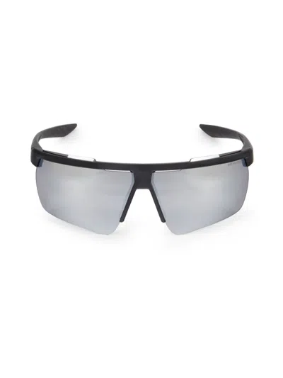 Nike Women's 75mm Shield Sunglasses In Gray