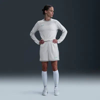Nike Women's Academy Dri-fit Soccer Shorts In Grey