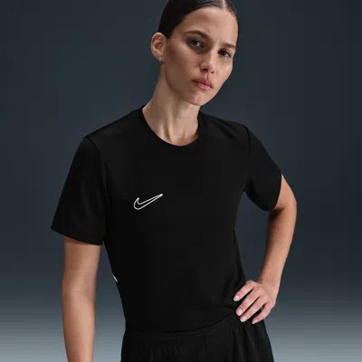 Nike Women's Academy Dri-fit Soccer Top In Black