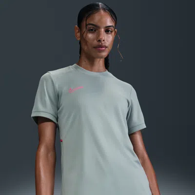 Nike Women's Academy Dri-fit Soccer Top In Grey