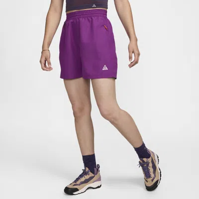 Nike Women's  Acg 5" Shorts In Purple