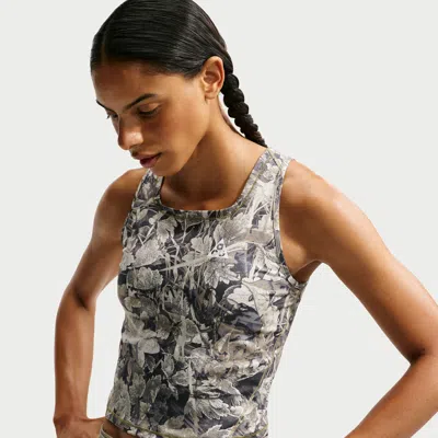 Nike Women's  Acg "chamo Camo" Dri-fit Trail Running Tank Top In Multi