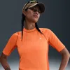 Nike Women's  Acg "chinati" Dri-fit Adv Uv Protection Base Layer In Orange