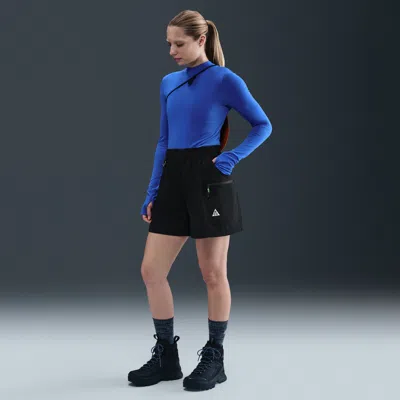 Nike Women's  Acg "death Bloom" Shorts In Black
