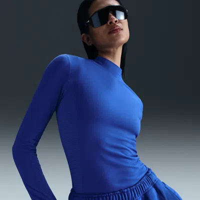 Nike Women's  Acg "delta River" Dri-fit Adv Long-sleeve Top In Blue