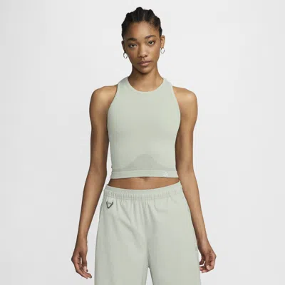 Nike Women's  Acg "delta River" Tank Top In Jade Horizon/ Dark Stucco