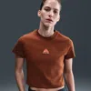 Nike Women's  Acg Dri-fit Short-sleeve T-shirt In Brown