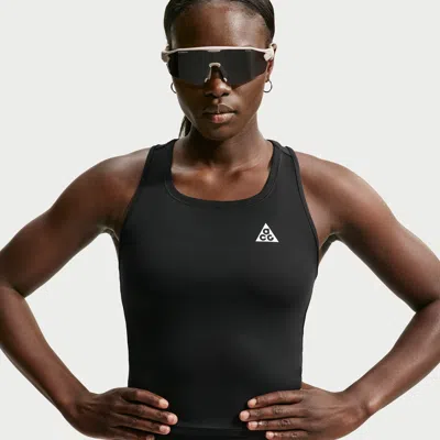 Nike Women's  Acg Dri-fit Trail Running Tank Top In Black