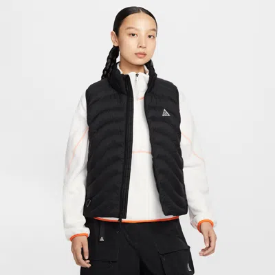 Nike Women's  Acg "lava Flow" Therma-fit Adv Vest In Black