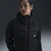 Nike Women's  Acg "lunar Lake" Primaloft® Therma-fit Adv Loose Hooded Jacket In Black