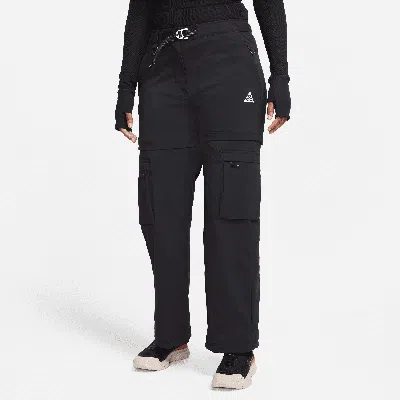 Nike Women's  Acg "smith Summit" Zip-off Pants In Black/summit White