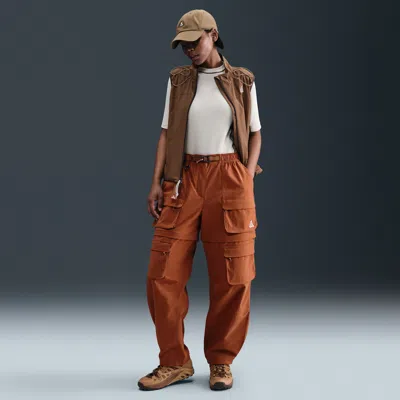 Nike Women's  Acg "smith Summit" Zip-off Pants In Brown