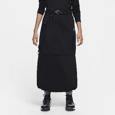 Nike Acg Smith Summit Water Repellent Convertible Skirt In Black